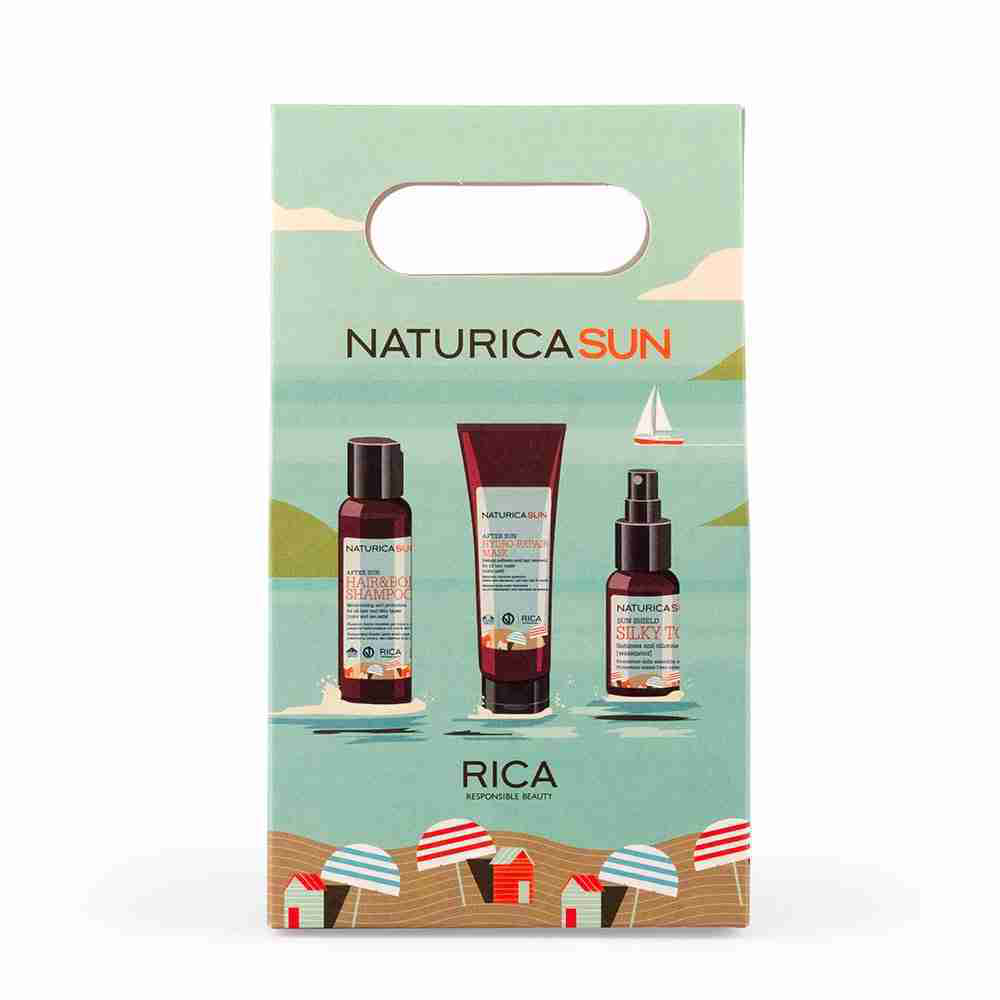 Rica Kit Sun Travel Size - Набір для захисту волосся від сонця Rica Kit Sun Travel Size - Набір для захисту волосся від сонця